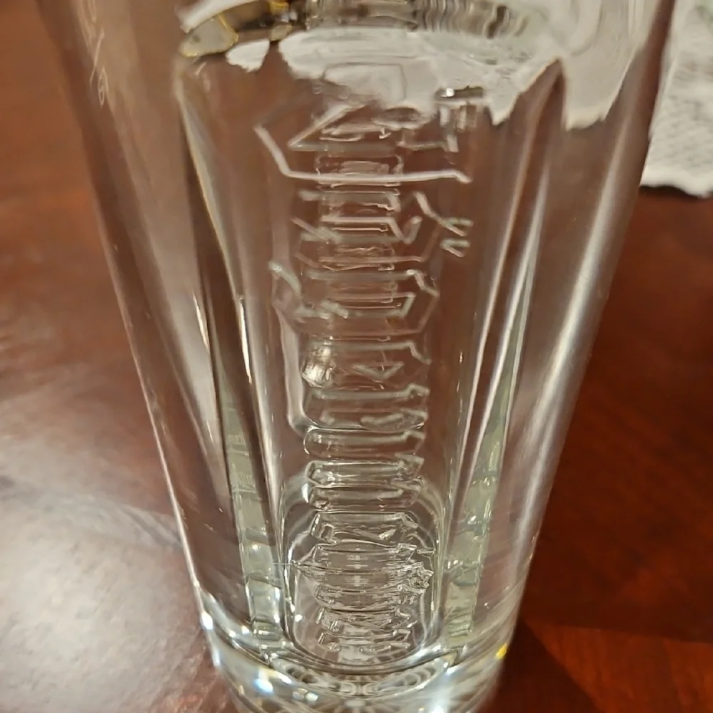 Vintage Jägermeister 0.2L Embossed Highball Glasses - Set of 2 Rastal Barware